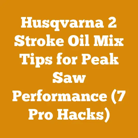 Husqvarna 2 Stroke Oil Mix Tips for Peak Saw Performance (7 Pro Hacks)