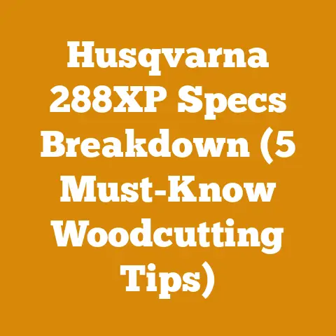 Husqvarna 288XP Specs Breakdown (5 Must-Know Woodcutting Tips)
