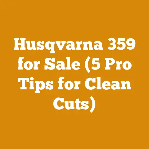 Husqvarna 359 for Sale (5 Pro Tips for Clean Cuts)