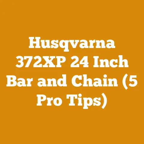 Husqvarna 372XP 24 Inch Bar and Chain (5 Pro Tips)