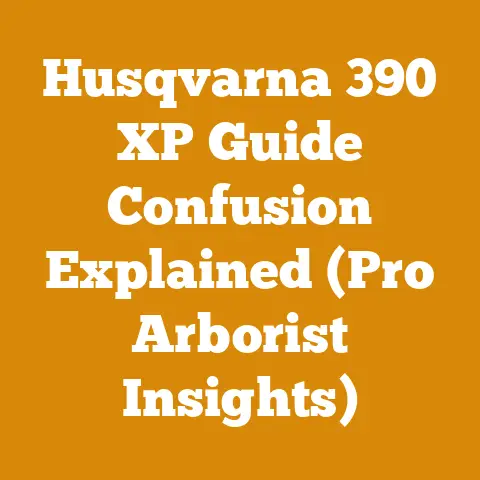 Husqvarna 390 XP Guide Confusion Explained (Pro Arborist Insights)