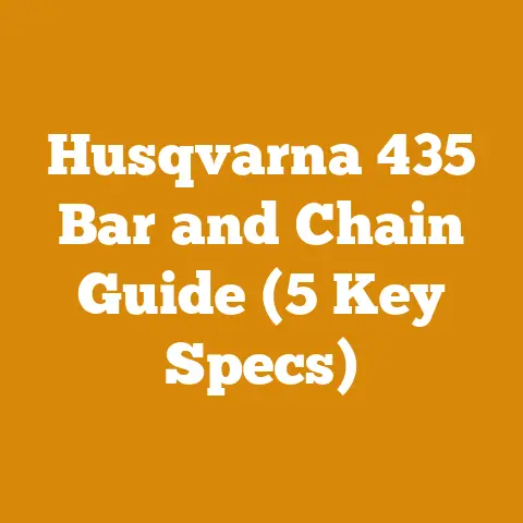 Husqvarna 435 Bar and Chain Guide (5 Key Specs)