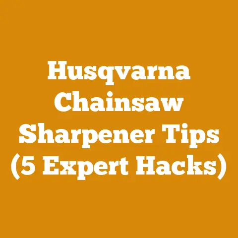 Husqvarna Chainsaw Sharpener Tips (5 Expert Hacks)