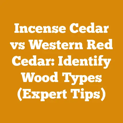 Incense Cedar vs Western Red Cedar: Identify Wood Types (Expert Tips)
