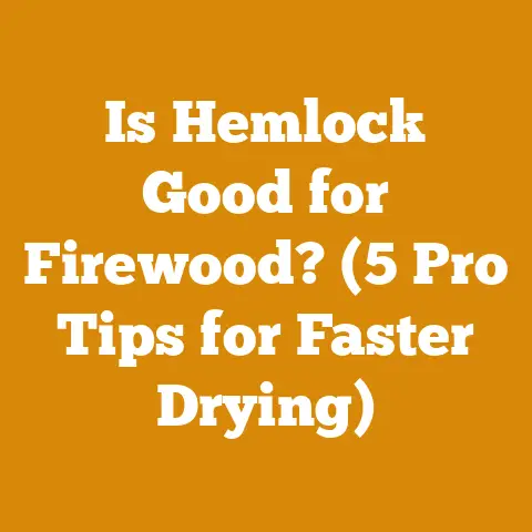 Is Hemlock Good for Firewood? (5 Pro Tips for Faster Drying)