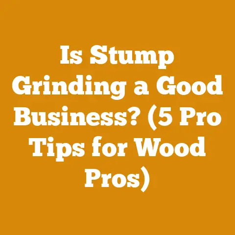 Is Stump Grinding a Good Business? (5 Pro Tips for Wood Pros)
