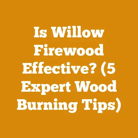 Is Willow Firewood Effective? (5 Expert Wood Burning Tips)