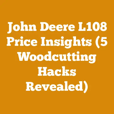 John Deere L108 Price Insights (5 Woodcutting Hacks Revealed)