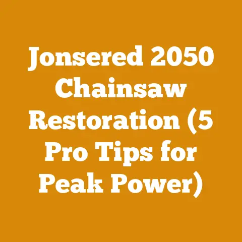 Jonsered 2050 Chainsaw Restoration (5 Pro Tips for Peak Power)