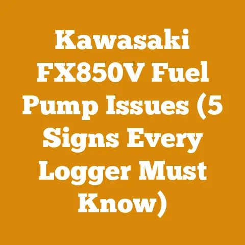 Kawasaki FX850V Fuel Pump Issues (5 Signs Every Logger Must Know)