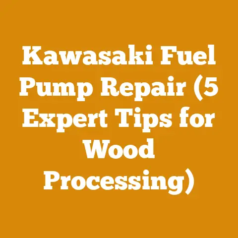 Kawasaki Fuel Pump Repair (5 Expert Tips for Wood Processing)