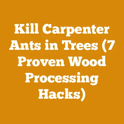 Kill Carpenter Ants in Trees (7 Proven Wood Processing Hacks)