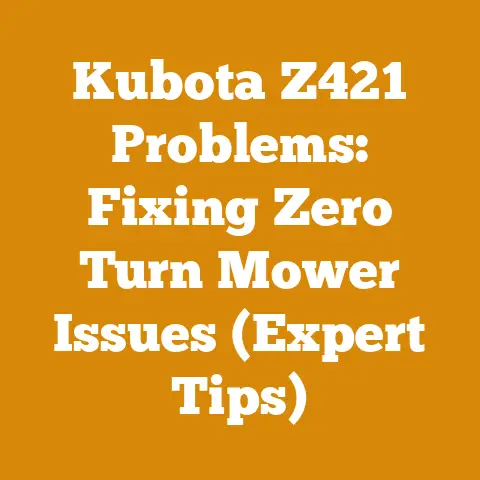 Kubota Z421 Problems: Fixing Zero Turn Mower Issues (Expert Tips)