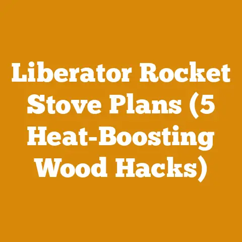 Liberator Rocket Stove Plans (5 Heat-Boosting Wood Hacks)