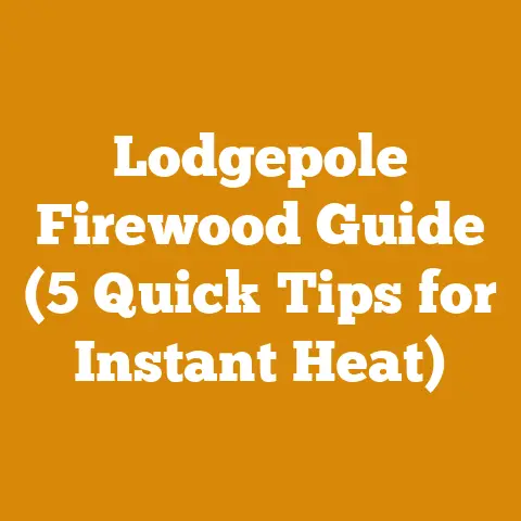 Lodgepole Firewood Guide (5 Quick Tips for Instant Heat)