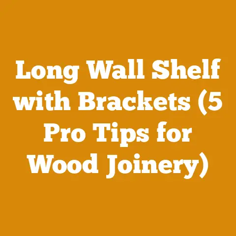 Long Wall Shelf with Brackets (5 Pro Tips for Wood Joinery)