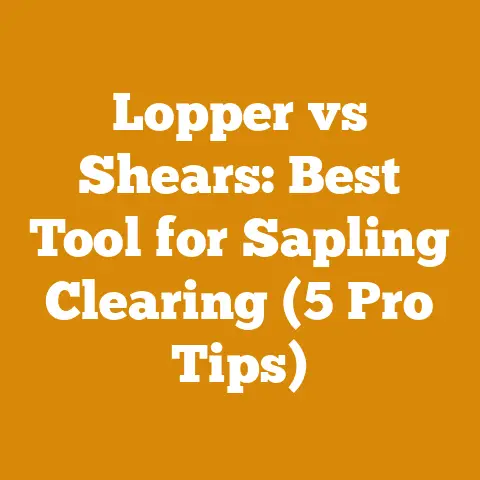 Lopper vs Shears: Best Tool for Sapling Clearing (5 Pro Tips)