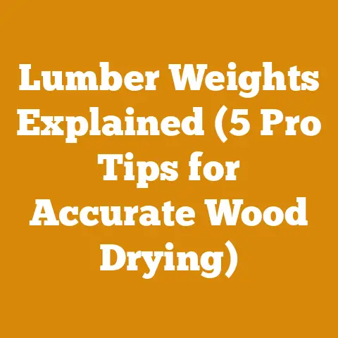 Lumber Weights Explained (5 Pro Tips for Accurate Wood Drying)