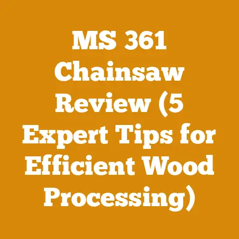 MS 361 Chainsaw Review (5 Expert Tips for Efficient Wood Processing)