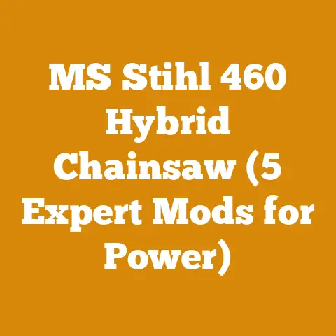 MS Stihl 460 Hybrid Chainsaw (5 Expert Mods for Power)