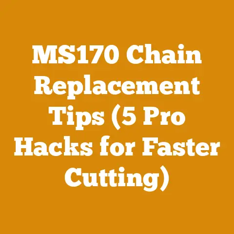 MS170 Chain Replacement Tips (5 Pro Hacks for Faster Cutting)