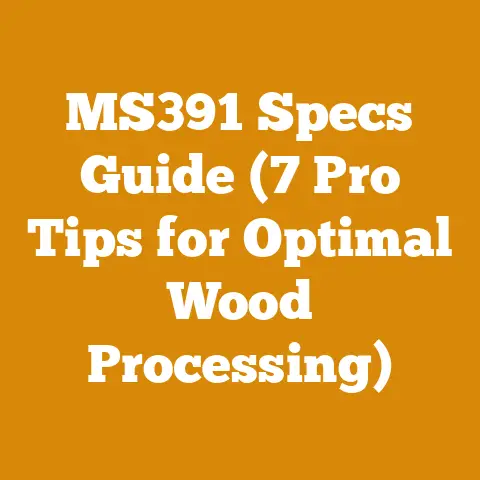 MS391 Specs Guide (7 Pro Tips for Optimal Wood Processing)