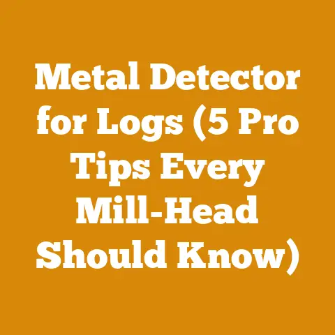 Metal Detector for Logs (5 Pro Tips Every Mill-Head Should Know)