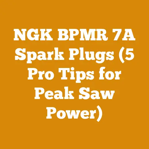 NGK BPMR 7A Spark Plugs (5 Pro Tips for Peak Saw Power)