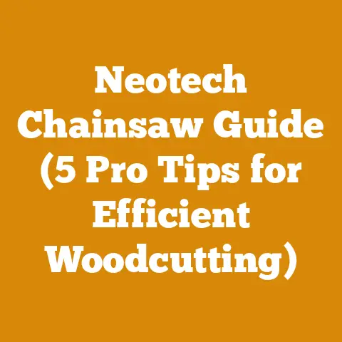 Neotech Chainsaw Guide (5 Pro Tips for Efficient Woodcutting)