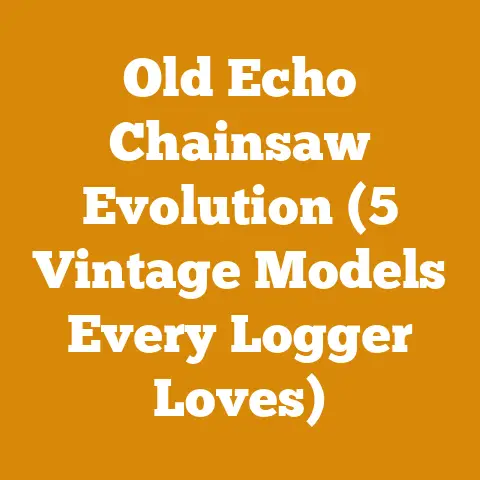 Old Echo Chainsaw Evolution (5 Vintage Models Every Logger Loves)