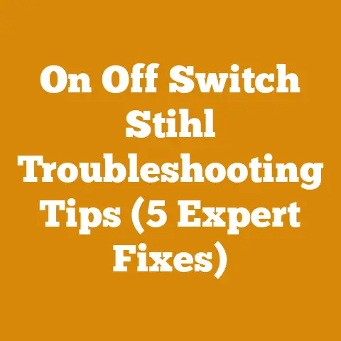 On Off Switch Stihl Troubleshooting Tips (5 Expert Fixes)
