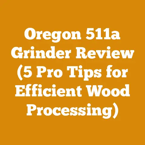 Oregon 511a Grinder Review (5 Pro Tips for Efficient Wood Processing)