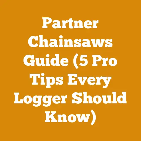 Partner Chainsaws Guide (5 Pro Tips Every Logger Should Know)