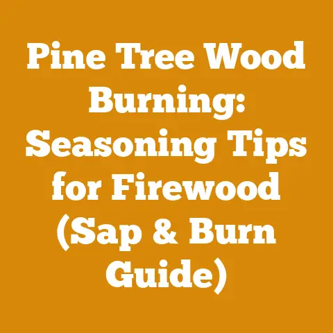Pine Tree Wood Burning: Seasoning Tips for Firewood (Sap & Burn Guide)
