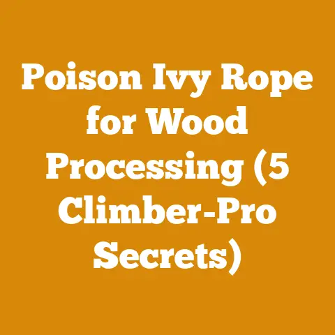 Poison Ivy Rope for Wood Processing (5 Climber-Pro Secrets)