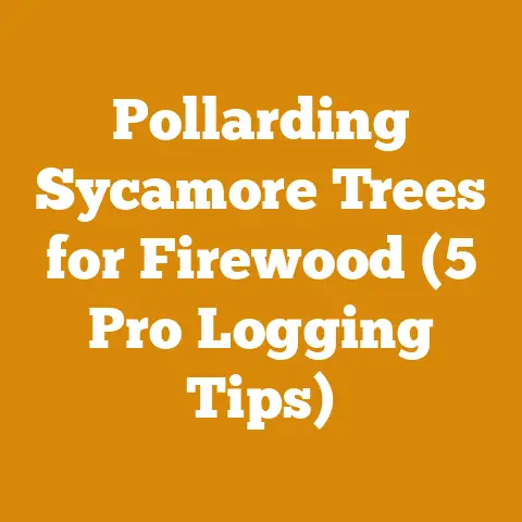 Pollarding Sycamore Trees for Firewood (5 Pro Logging Tips)
