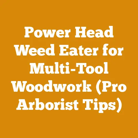 Power Head Weed Eater for Multi-Tool Woodwork (Pro Arborist Tips)