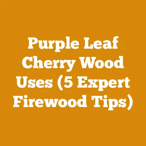 Purple Leaf Cherry Wood Uses (5 Expert Firewood Tips)
