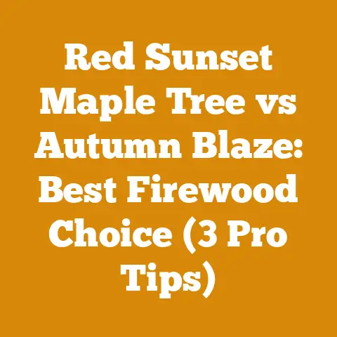 Red Sunset Maple Tree vs Autumn Blaze: Best Firewood Choice (3 Pro Tips)