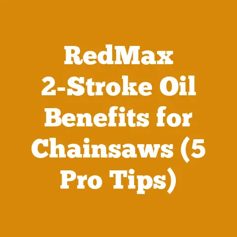 RedMax 2-Stroke Oil Benefits for Chainsaws (5 Pro Tips)