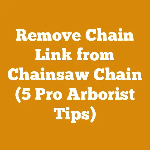 Remove Chain Link from Chainsaw Chain (5 Pro Arborist Tips)