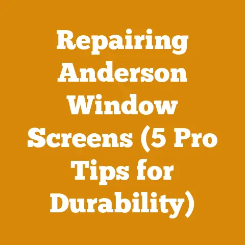 Repairing Anderson Window Screens (5 Pro Tips for Durability)
