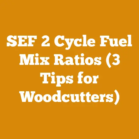 SEF 2 Cycle Fuel Mix Ratios (3 Tips for Woodcutters)