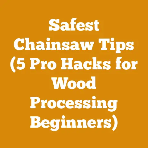 Safest Chainsaw Tips (5 Pro Hacks for Wood Processing Beginners)