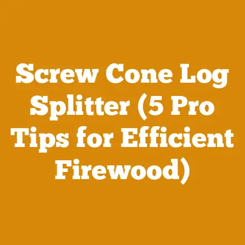 Screw Cone Log Splitter (5 Pro Tips for Efficient Firewood)