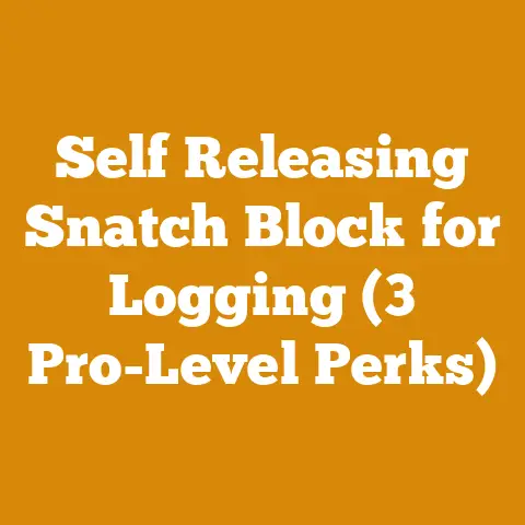 Self Releasing Snatch Block for Logging (3 Pro-Level Perks)