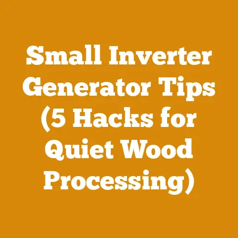 Small Inverter Generator Tips (5 Hacks for Quiet Wood Processing)