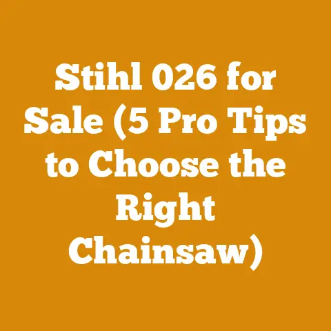 Stihl 026 for Sale (5 Pro Tips to Choose the Right Chainsaw)