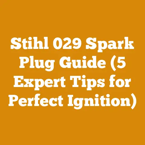 Stihl 029 Spark Plug Guide (5 Expert Tips for Perfect Ignition)