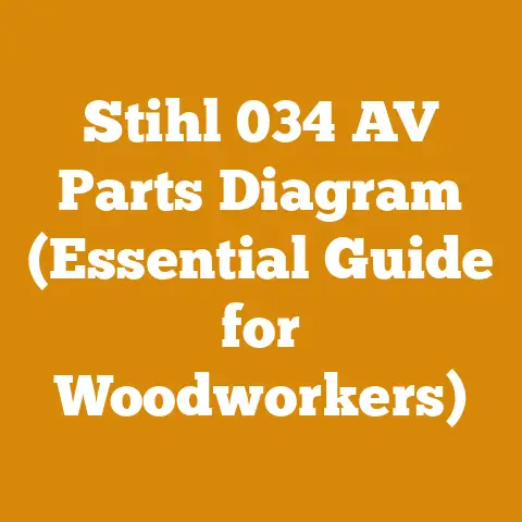 Stihl 034 AV Parts Diagram (Essential Guide for Woodworkers)
